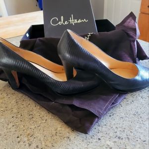 Black Cole Haan Heel Pumps  size 8.5